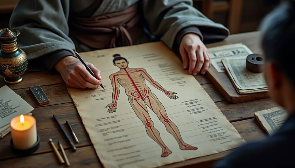 D&rsquo;où vient la carte des points d&rsquo;acupuncture